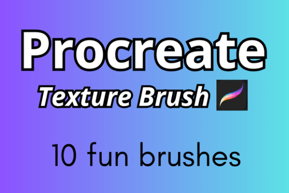 Download 10 Texture Brushes for Procreate - Texture brush Collection