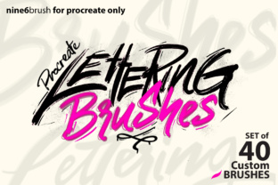 Download Nine6brush Procreate Lettering Brushes - Procreate lettering Collection