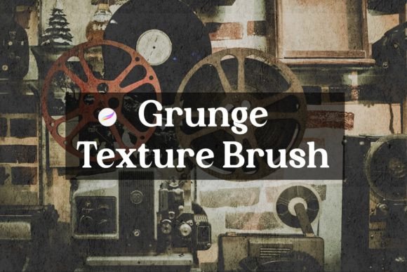 Download Grunge Texture Brush V.3 for Procreate - Texture brush Collection