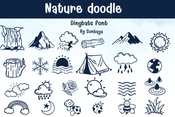 Download Nature Doodle - Doodle Collection
