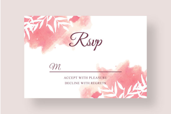 Download Wedding Invitation Watercolor Splash - Wedding invitation Collection