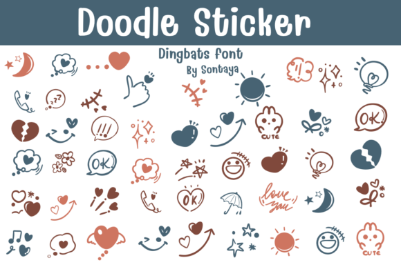 Download Doodle Sticker - Doodle Collection
